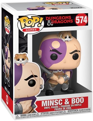 Figurine Funko Pop! N°574 - Dungeons & Dragons - Minsc & Boo